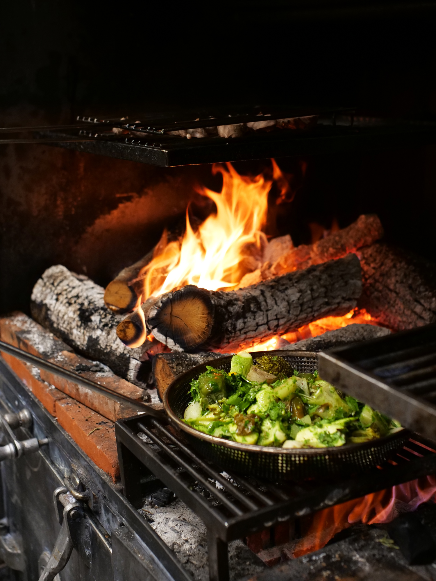Le chef en cuisine