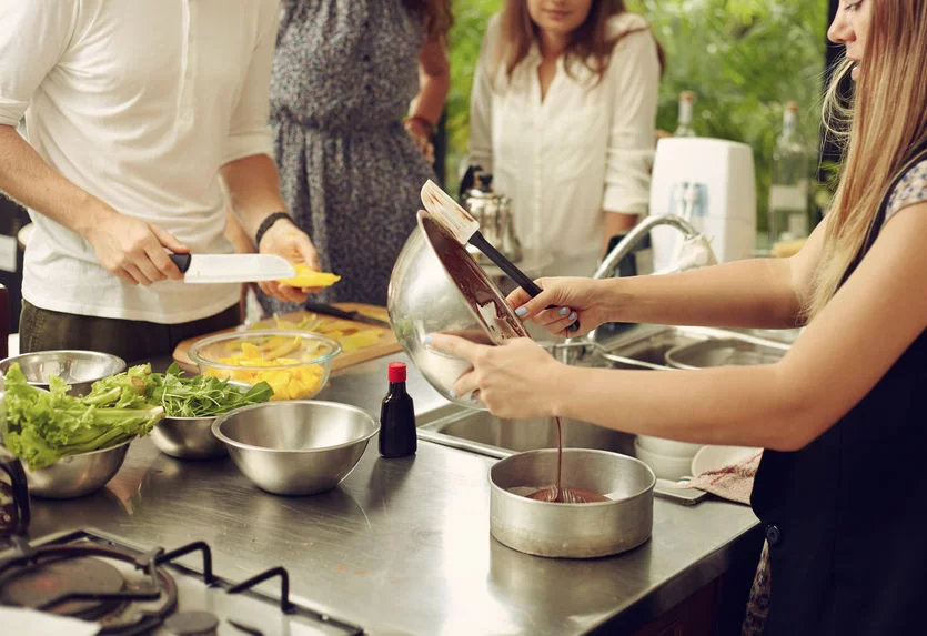 Atelier de cuisine convivial