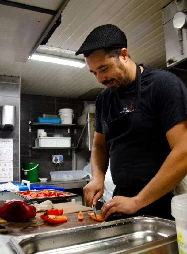 Alexandre Dimitch en cuisine